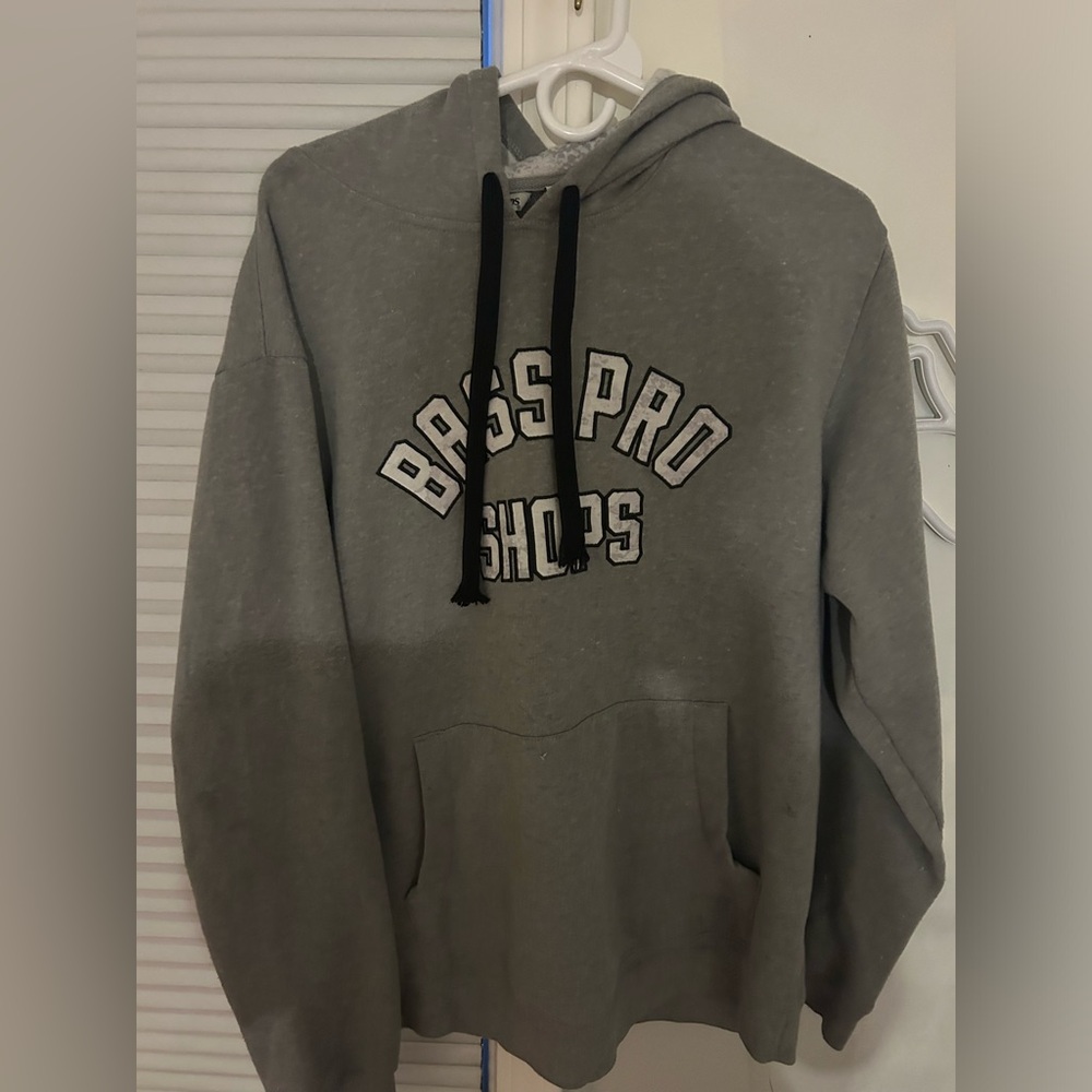 Bass pro shop grey hoodie